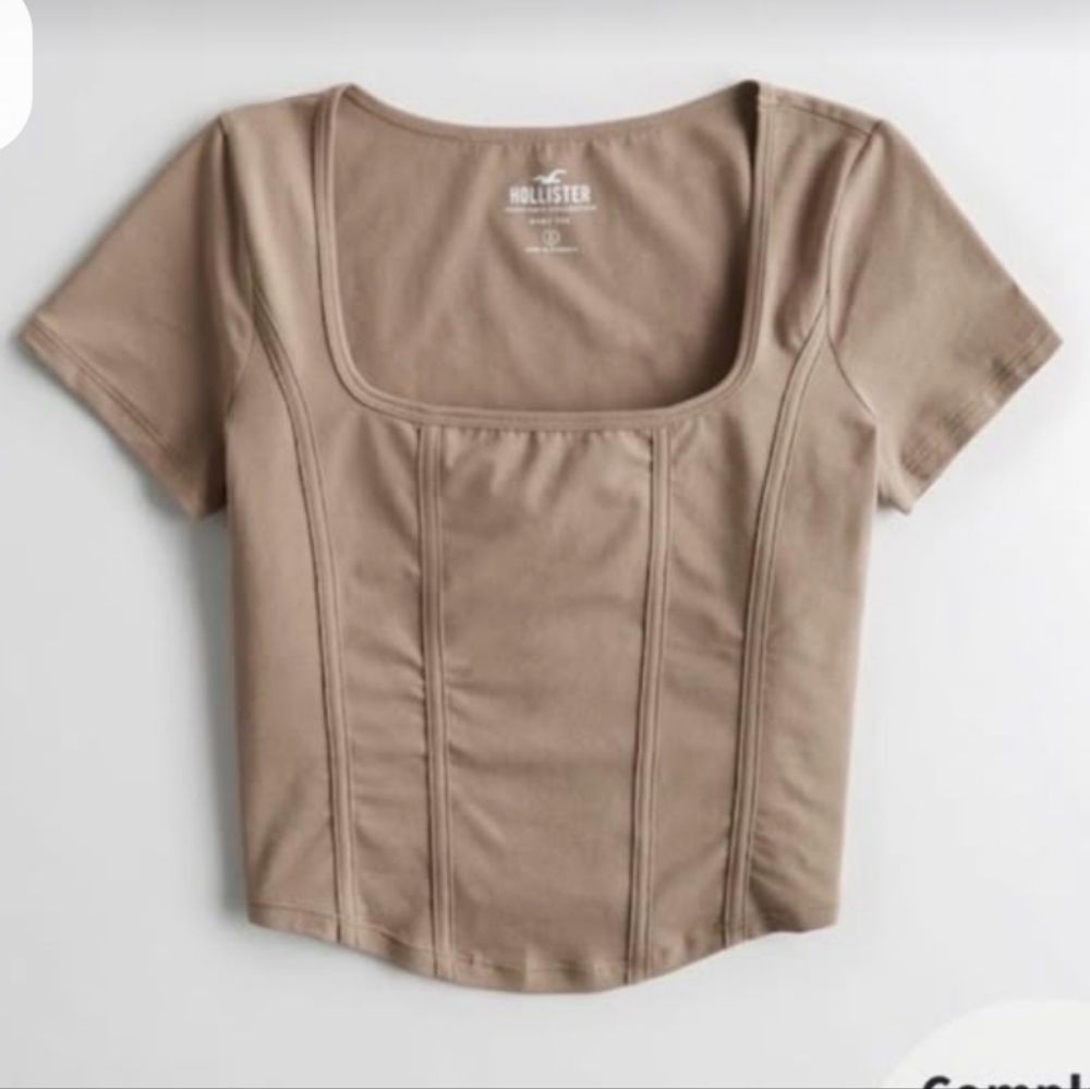 Corset Crop Tee